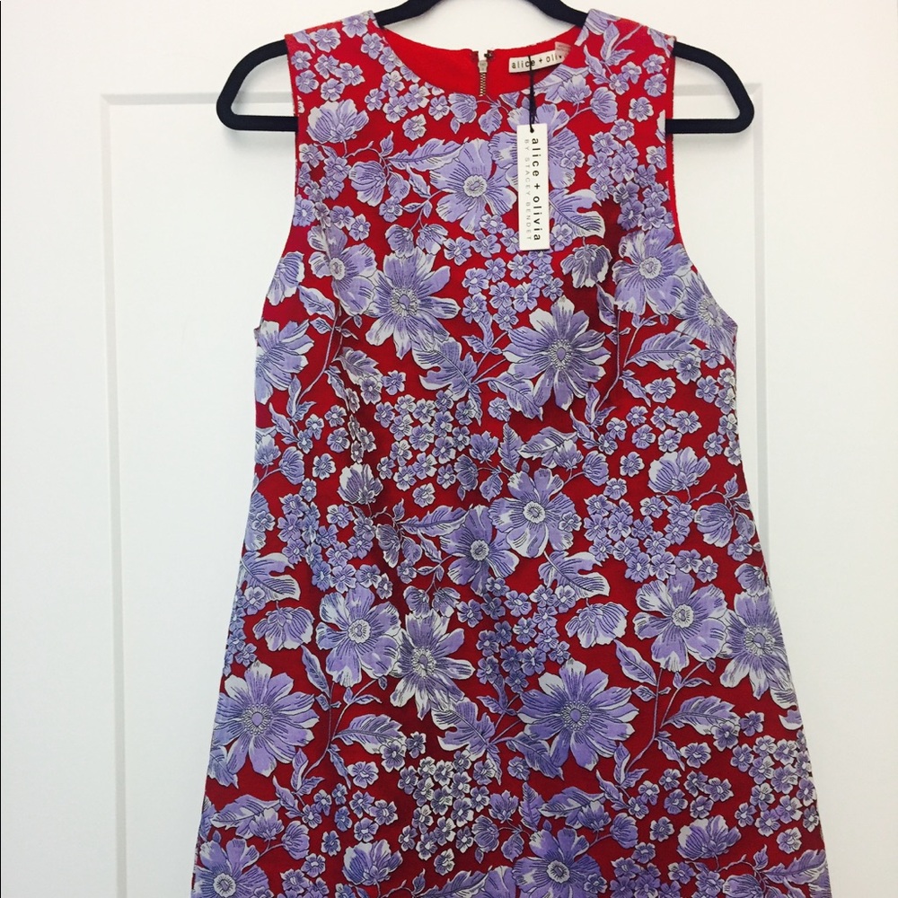 Brand NEW Alice + Olivia Floral Dress